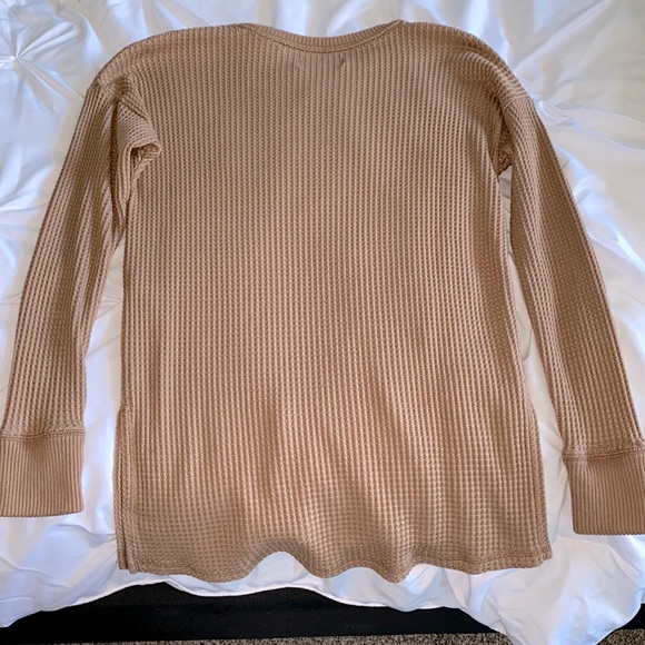 Soft & Cozy Tan Long Sleeve - Picture 3 of 3